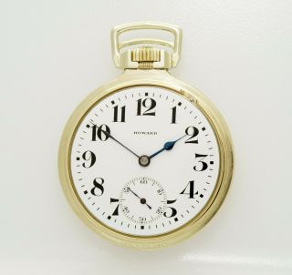 Gorgeous 16s 21j E.  Howard Series 11 Chronometer antique Railroad Pocket Watch 5