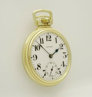 Gorgeous 16s 21j E.  Howard Series 11 Chronometer antique Railroad Pocket Watch 6