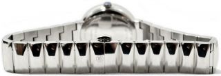 MOVADO 11.  8.  14.  1370 MOTHER OF PEARL STAINLESS STEEL SWISS BRACELET WATCH,  BOX 3
