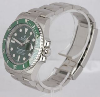2012 Rolex Submariner Date Hulk 116610 LV Green Ceramic 40mm Dive Watch 2