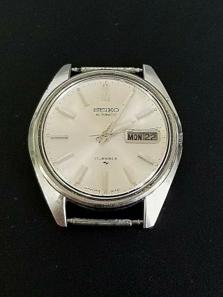 Vintage Seiko Automatic Watch 17 Jewel,  Water Resistant,  Date/time 7006 - 8007
