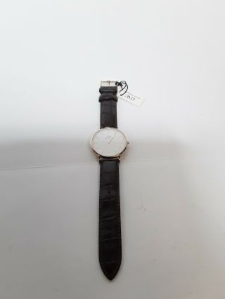 Daniel Wellington Classic York Brown Leather Watch 2