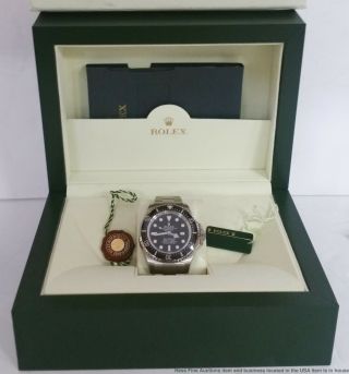 Rolex Deep Sea Dweller 116660 Mens Watch Box Booklets Ready To Wear Watch