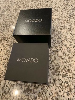 100 Authentic Movado Museum Classic Black Watch 6