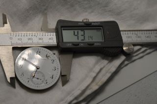 Antique Vacheron & Constantin Pocket Watch Movement,  Large 16 Or 18 Size,  Parts