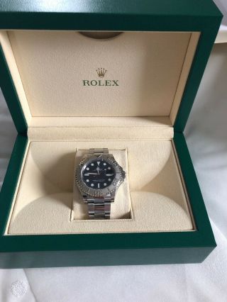 2018 Rolex Yachtmaster 116622 40mm Men’s Watch In Rolessium And Stainless Steel