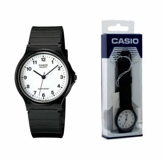 Casio Classic Mens Ladies Casual Style Black Wrist Watch MQ24 - 7BLL 2