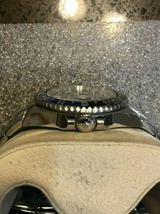 Rolex Steel GMT Master II Custom BLNR Ceramic Bezel 116710 Men ' s Watch 5