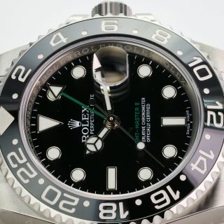 Rolex Watch Men ' s GMT Master II 116710 Steel Black Ceramic Insert 40mm 3