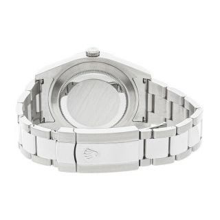 Rolex Datejust II Auto 41mm Steel White Gold Mens Oyster Bracelet Watch 116334 5