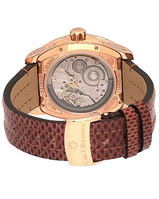 Carl F.  Bucherer 18K Rose Gold Diamond Patravi EvoTec Big Date Automatic Watch 3