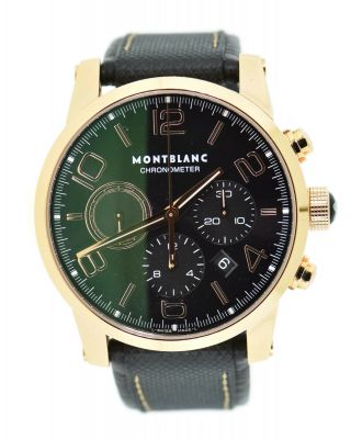 Montblanc Timewalker Chronograph 18k Rose Gold Watch 106504