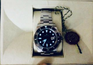 Rolex Submariner Black Dial Ceramic Steel 116610 Ln Men’s Watch