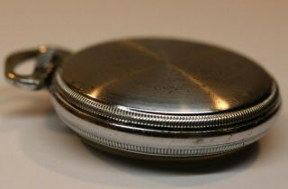 Vintage Hamilton GCT Pocket Watch 24 - Hour Military Black Dial G.  C.  T.  AN - 5740 - 1 7
