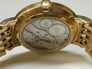 Midsize Patek Philippe Calatrava 18k Yellow Gold Watch on a Bracelet Ref 7119/1J 6