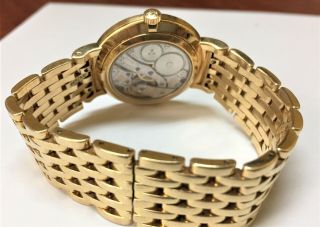 Midsize Patek Philippe Calatrava 18k Yellow Gold Watch on a Bracelet Ref 7119/1J 7