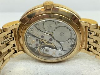 Midsize Patek Philippe Calatrava 18k Yellow Gold Watch on a Bracelet Ref 7119/1J 9