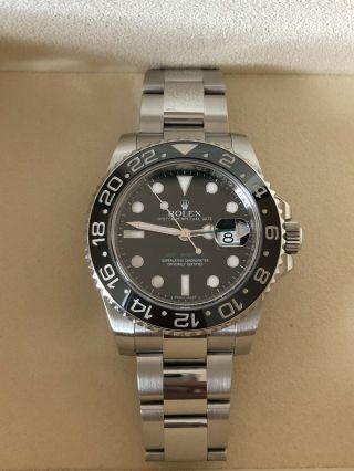 Rolex GMT - Master II - 116710LN - Complete Set;Box & Papers (Dated: Dec 2015) 2