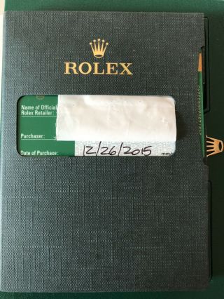 Rolex GMT - Master II - 116710LN - Complete Set;Box & Papers (Dated: Dec 2015) 8