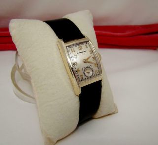 1946 Hamilton 17 Jewels Grade 980 Mechanical Men Wrist Watch U.  S.  A Made Running