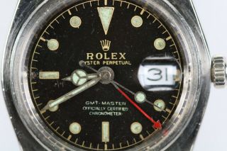 Rolex GMT Master 6542 Project Watch Automatic Cal 1030,  Circa 1950s 11