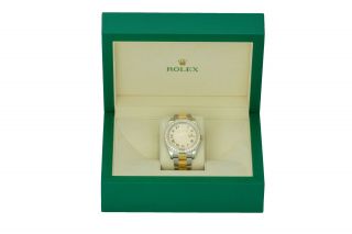 Rolex Watch Mens Watch Datejust 116333 Steel/Gold Diamond Pave Dial 3ct Diamonds 7