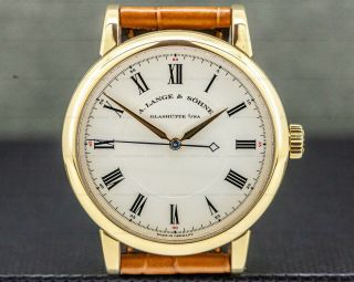 A.  Lange And Sohne 232.  021 Richard Lange 18k Yellow Gold Box And Papers