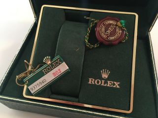 Rolex Explorer II 16550 with B&P COMPLETE and unique set (box & papers) 3