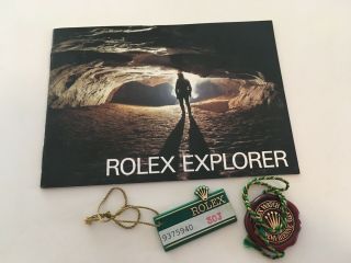 Rolex Explorer II 16550 with B&P COMPLETE and unique set (box & papers) 4