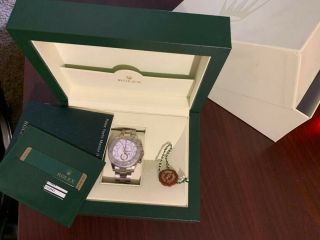 Rolex 18k White Gold Yachtmaster Ii Chronograph 44mm 116689