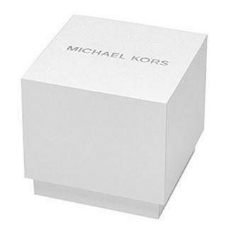 Michael Kors Courtney Stainless Steel Watch Pavé w/MOP Flowers 36mm MK3835 NIB 7