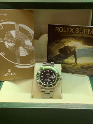 Rolex Submariner 16610t “z” Serial Box And Booklet