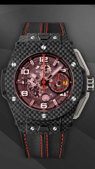 Hublot Big Bang Ferrari Carbon Red Magic Watch Limited Edition Of 1000