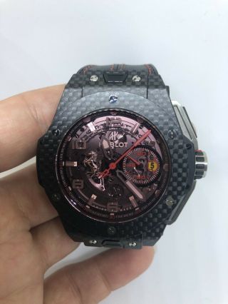 Hublot Big Bang Ferrari Carbon Red Magic Watch Limited Edition Of 1000 2