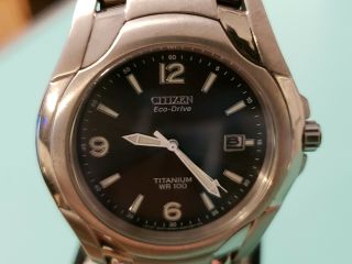 Citizen BM6060 - 57F Titanium ECO - Drive Watch Worn but in 2
