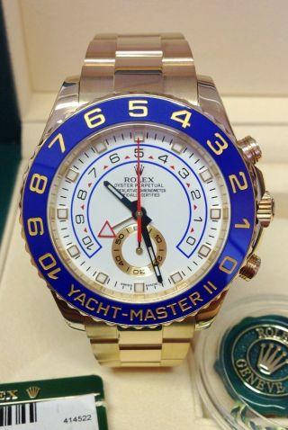 Rolex Yacht - Master Ii 116688 Yellow Gold Box And Papers 2015