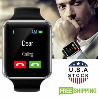 Universal Bluetooth Wrist Smart Watch Phone Camera Sim Card For Android Ios
