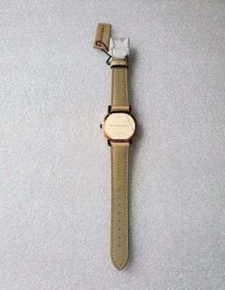 Burberry BU9131 Rose Gold Diamond Women ' s Watch 34mm 5