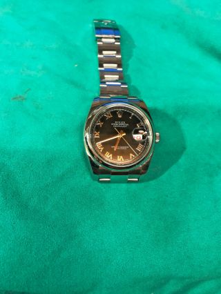 Rolex Datejust 116200 Stainless Steel Automatic Men 