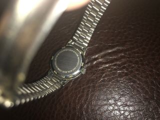 Womens Baylor Silver TN Swiss 17 Jewel Automatic Watch 6