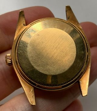 1964 Vintage Rolex 18K GOLD Oyster Perpetual Date ref.  1503 3
