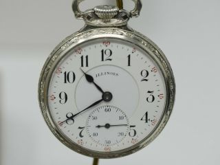 Illinois Bunn Special 60 Hour Vintage Pocket Watch - 21 Jewel - 16s