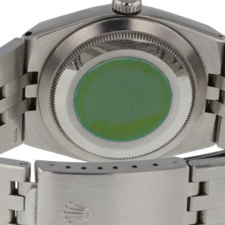 Rolex Oysterquartz Datejust Steel 36 mm White Roman Watch 17014 Circa 1986 5