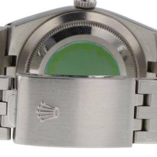 Rolex Oysterquartz Datejust Steel 36 mm White Roman Watch 17014 Circa 1986 7