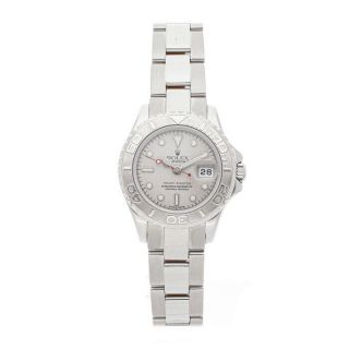 Rolex Yacht - Master Auto 29mm Steel Platinum Ladies Oyster Bracelet Watch 169622