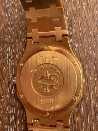 Concord Saratoga 18KT Gold Men ' s Watch With Diamond Bezel 11