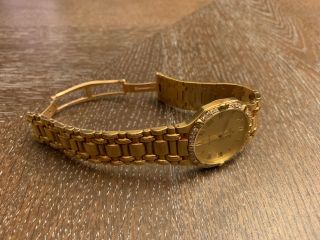 Concord Saratoga 18KT Gold Men ' s Watch With Diamond Bezel 12