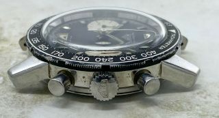 Vintage Heuer Autavia Chronograph Wristwatch Ref.  7863C Dato 40mm Steel Val 7732 4