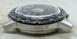 Vintage Heuer Autavia Chronograph Wristwatch Ref.  7863C Dato 40mm Steel Val 7732 5