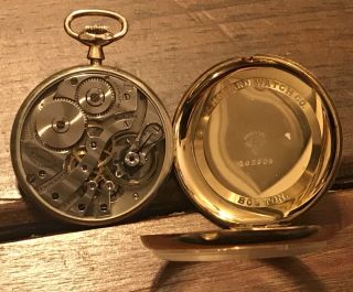Antique 14K Gold E.  Howard 17j Pocket Watch 4